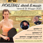 Pickeball Drink and Music